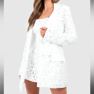 Lace dress and jacket.The dress is a 12 and the jacket is a 10.